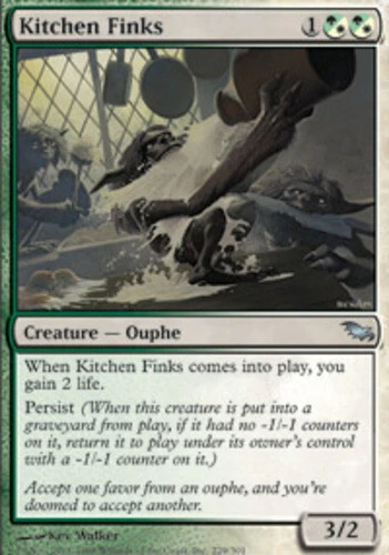 Moderate Play x 1 Kitchen Finks Shadowmoor