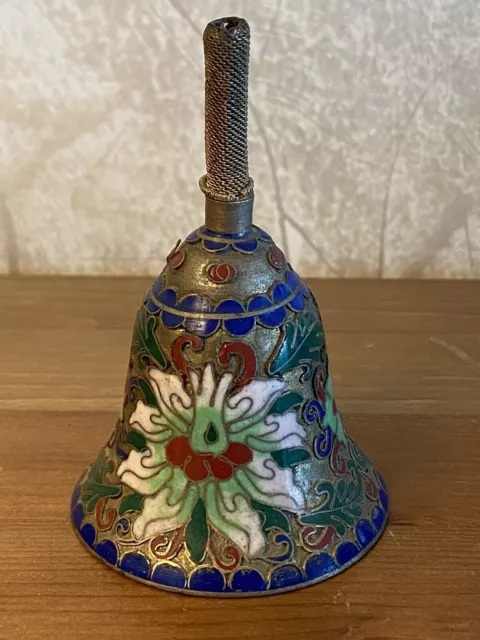Chinese Exquisite Cloisonne Handmade Miniature Bell