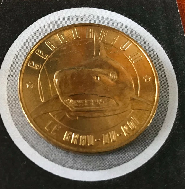 Monnaie De Paris Medaille Jeton Touristique Evm Mdp Seaquarium Requin 2007