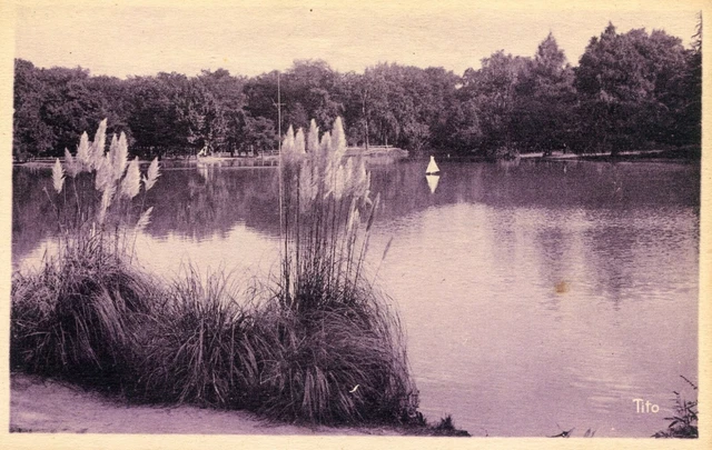 *14551 cpa Bordeaux - le Lac du Parc Bordelais
