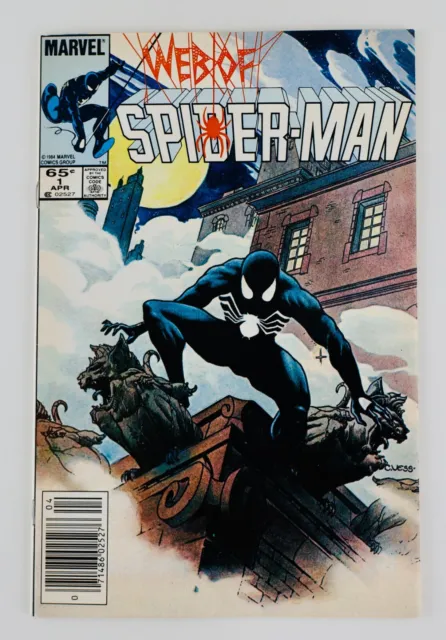 Web of Spider-Man #1 Newsstand Marvel Comics 1985 No Reserve!