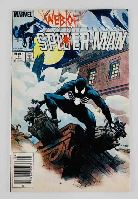 Web of Spider-Man #1 Newsstand Marvel Comics 1985 No Reserve!