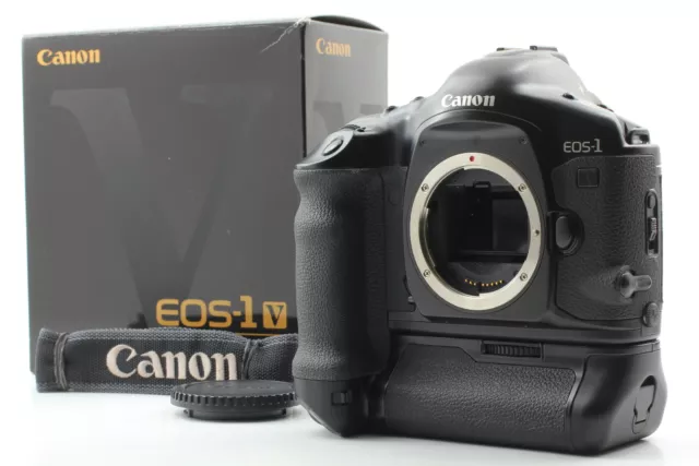 [Mint in Box] Canon EOS-1V HS AF 35mm SLR Film Black Camera Count 073 From Japan