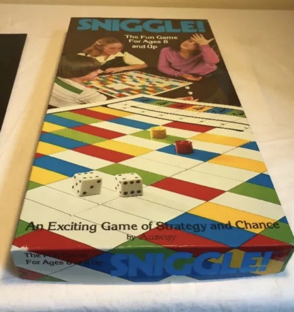 VINTAGE SNIGGLE BOARD Game by Amway Ages 8 & Up Complete £11.46 ...