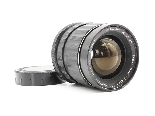 PENTAX SUPER-MULTI-COATED TAKUMAR 6x7 75mm f/4.5 $295.00 - PicClick AU