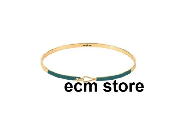 Bracelet Bangle Blanc Sable 0.7 Cm - Bijou Femme Art Moderne, Marque Bangle Up, Neuf Avec étiquettes