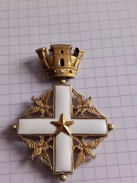 1 Croix Ordre Du Merite De La Republique Italienne
