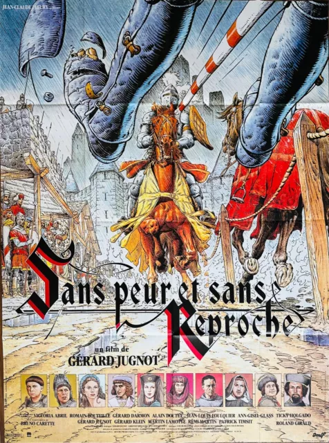 Affiche cinéma SANS PEUR ET SANS REPROCHE 120x160cm Poster / Gérard Jugnot