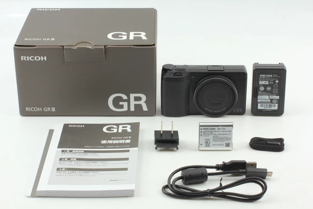 876 Shots [Top MINT in Box] RICOH GR III 24.2MP APS-C Digital Camera From JAPAN 3