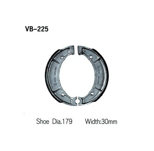 Vesrah VB-225 Organic Brake Shoes Yamaha XS650/RD250/RD350/TX650/XS-1B/XS1/XS2