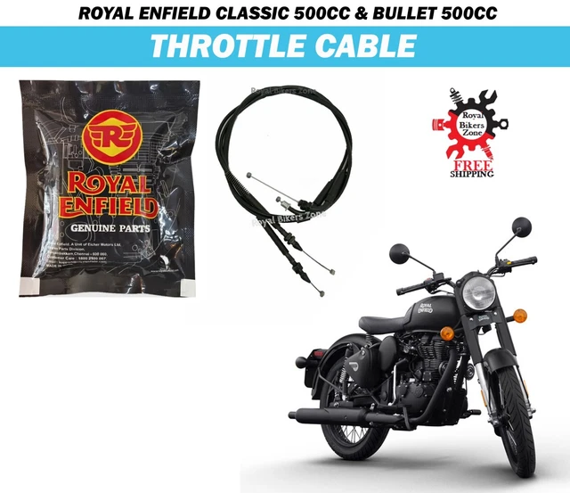 ROYAL ENFIELD &CLASSIC 500cc & Bullet 500cc" "Throttle Cable" 27.60