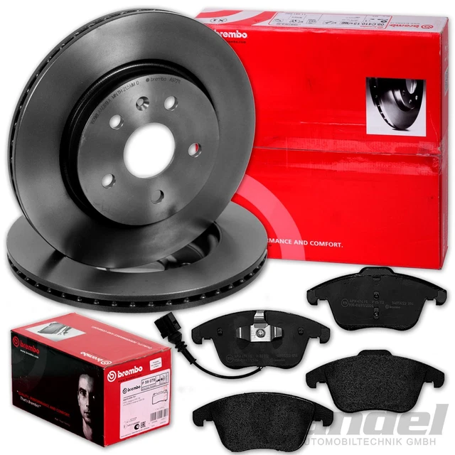 Kit Freins Disques + Plaquettes Avant + Arrière Brembo Pour Nissan Qashqai J10 - Revêtement Anti-rouille