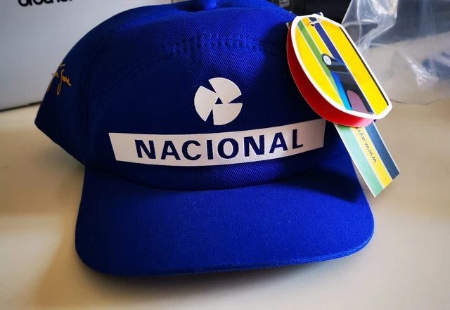 Ayrton Senna Authentic Official Cap "Nacional" Made By Showa Unboxed