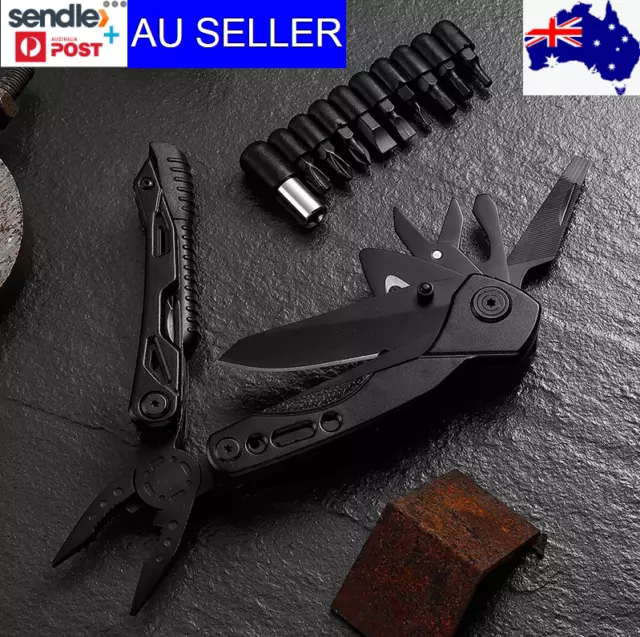 Stainless Steel Camping tool All in one Folding Pliers multi tool pocket knife