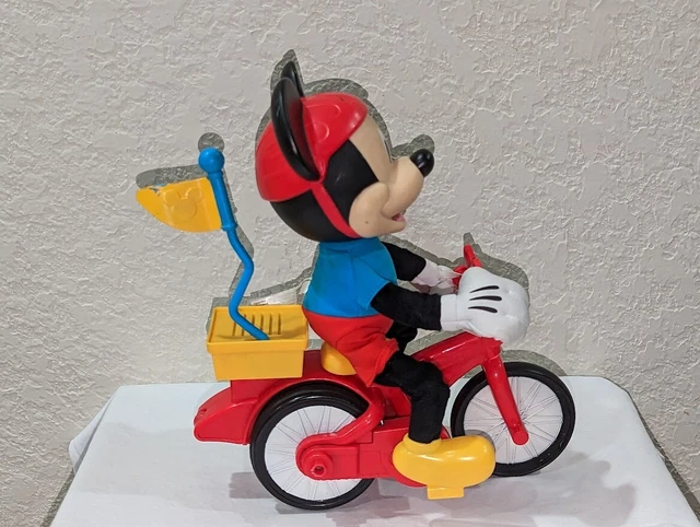 mickey riding bike toy