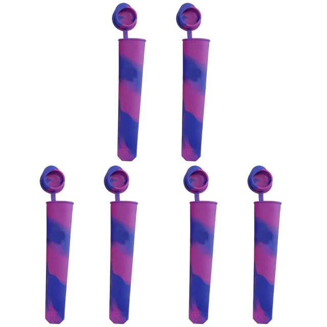 6 piezas moldes para paletas en forma de helado hágalo usted mismo molde para cubitos de hielo molde para pasteles