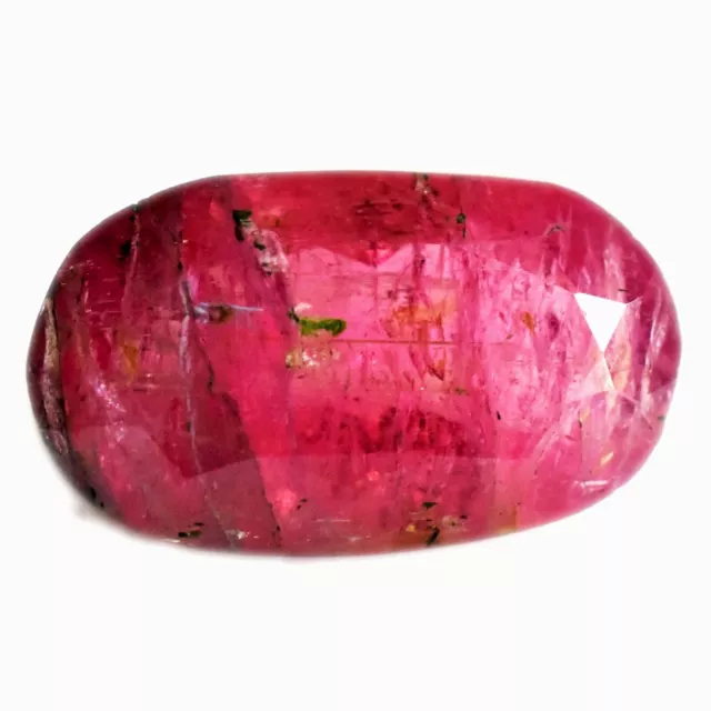 4.15 Cts Natural Tourmaline Oval Cut GTL Certified Pink Gemstone