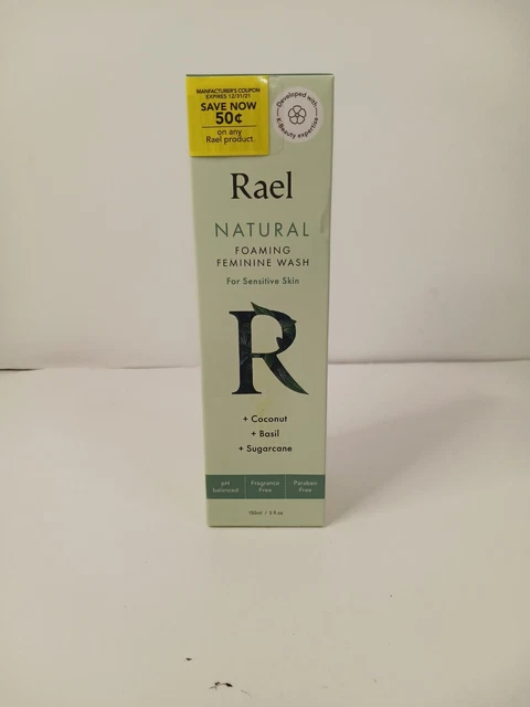 Nuevo en caja Rael Espuma Natural Femenina Lavado 5 fl. oz.