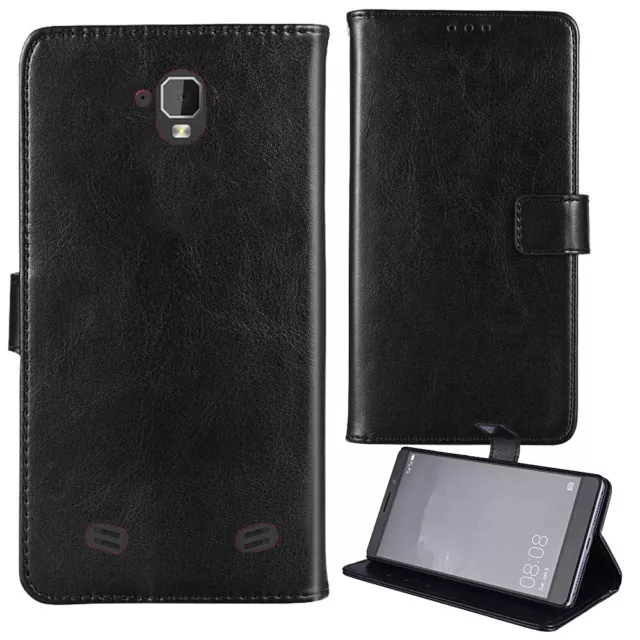 Premium Housse Cuir Etui Coque Cover Case Portefeuille Pour Crosscall TREKKER M1