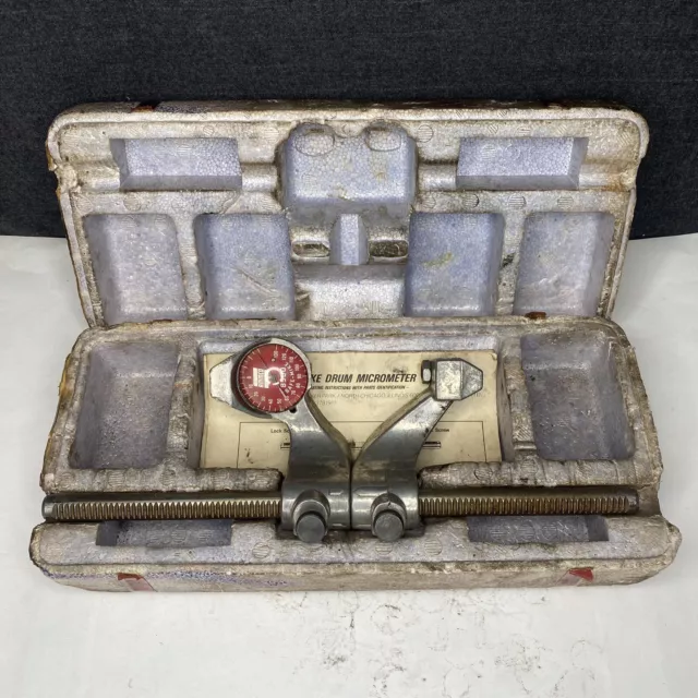 AMMCO Safe-Mike Model 8500 6" - 16-1/8" Brake Drum Micrometer w/Manual