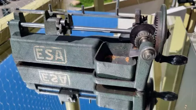 ESA schwedische Bleistiftschärfmaschine, vintage Swedish pencil sharpener