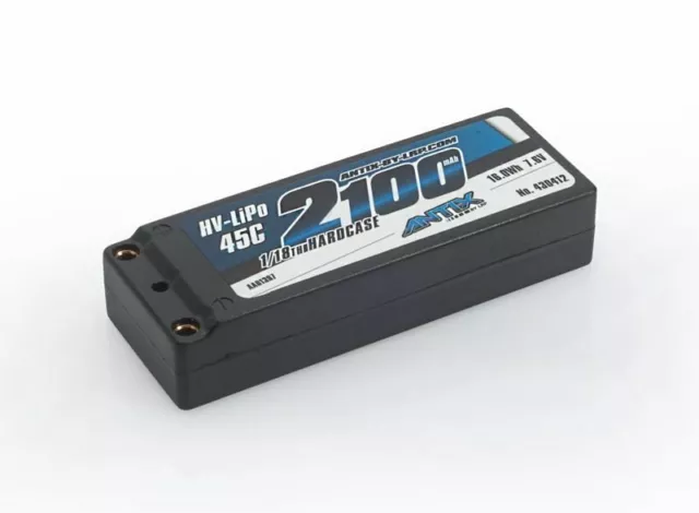 LRP ANTIX by LRP 2100 1/18 Custodia rigida LiPo grafene 7,6 V LiHV 45C - 430412