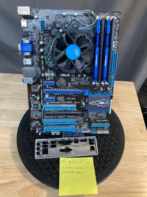 CPU i5 3470、P8H77-V、メモリ16GB CPU i5 3470、P8H77-V、メモリ16GB