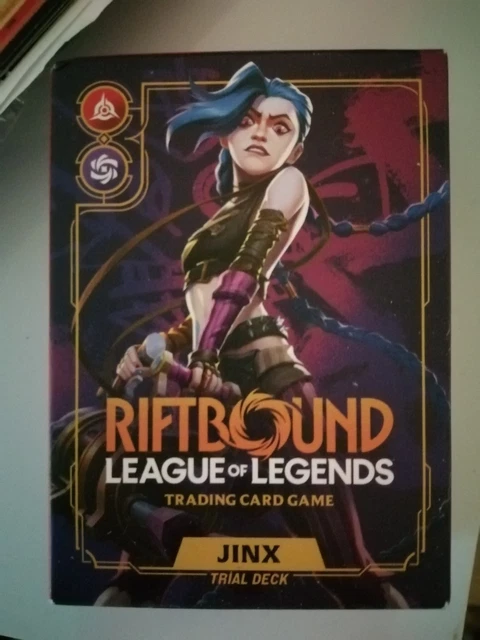 RIFTBOUND LEAGUE OF Legends TCG Trial Deck Jinx Englisch Sealed EUR 49 ...