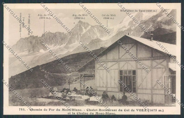 Francia France Col de Voza cartolina RB1290