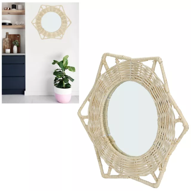 Wall Decorations Hanging Mirror Durable Small Round Decoration Antique Mirror