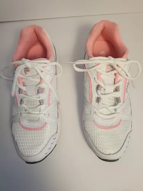 Fila Womens Talon 3 5SG30109-111 White Pink Running Shoes Sneakers Size 9