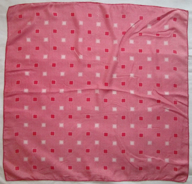 Foulard JOOP! Vintage En Soie – 47x48 Cm – Noir – Accessoire Femme