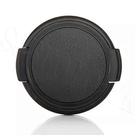 49Mm Traditional Side-Pinch Clip-On Front Lens Cap For Canon Sony Fujifilm