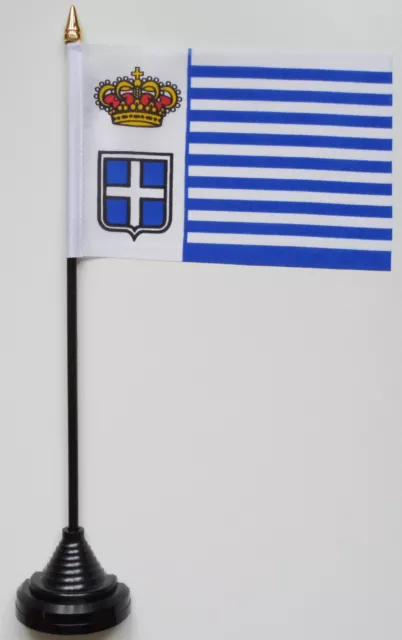 Italy Seborga 'Principality' Polyester Table Desk Flag