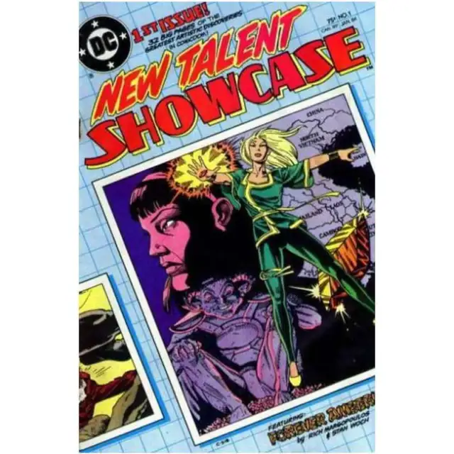 New Talent Showcase (1984 series) #1 in Very Fine + condition. DC comics [e*