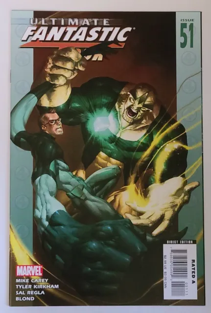 Ultimate Fantastic Four  #51 (Marvel 2008 Series)Nos Est~9.4+Nm Grade Mike Carey