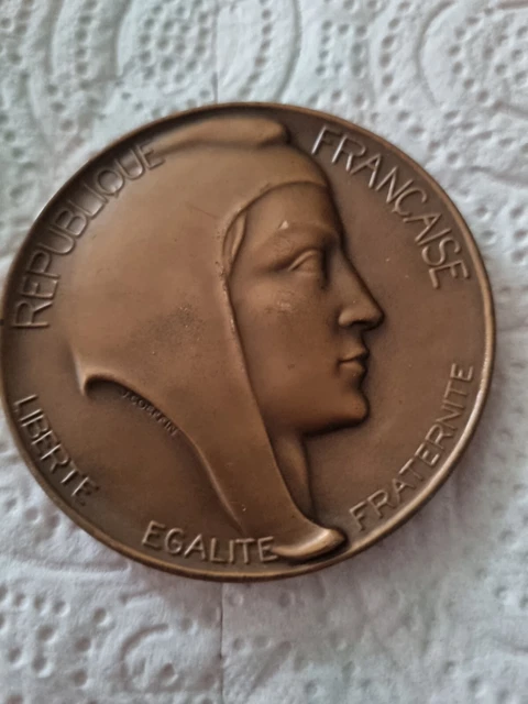 Militaria - Médaille Bronze Monnaie de Paris - Anciens des Forces Françaises en Allemagne (AFFA)- ETAT NEUF - Collection