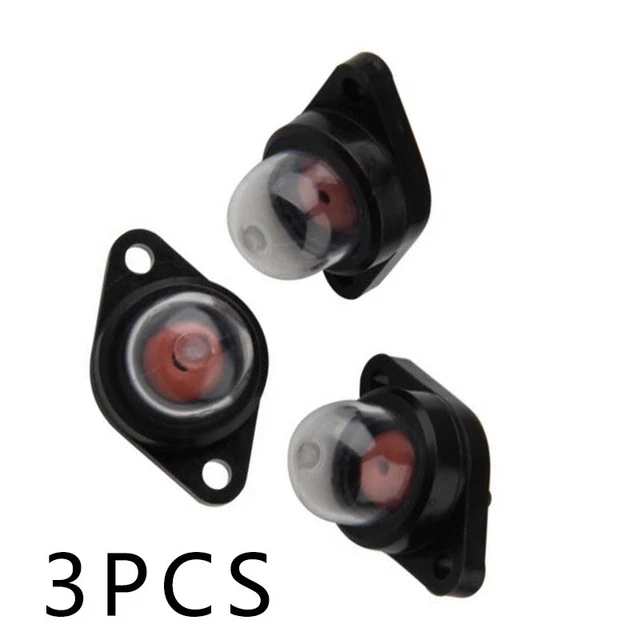 3xPrimer lampadina per motosega artigiano Poulan 1950 1975 2050 2150 kit serie 2375