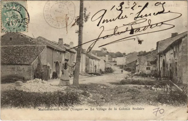 CPA MANDRES-sur-VAIR - Le village de la coloine (119093)
