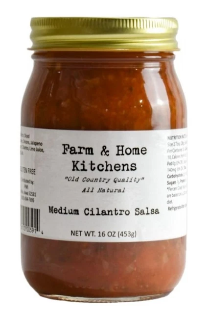 Farm & Home Kitchens FH-SFCIL Medio Coriandolo Salsa 473ml