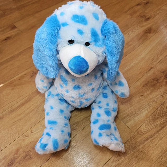 TEDDY TASTIC BLUEY The Spotted Dog Soft Toy Plush Puppy Open Back £19. ...