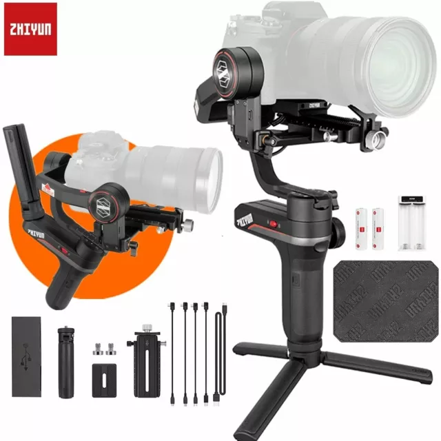 Zhiyun Weebill S 3-Axis Gimbal Handheld Stabilizer For DSLR & Mirrorless Cameras