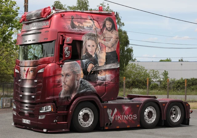 Tekno 84944 Scania Next Gen R Tracteur Solo 6x2 - Gulstad Norvège - Neuve Boîte