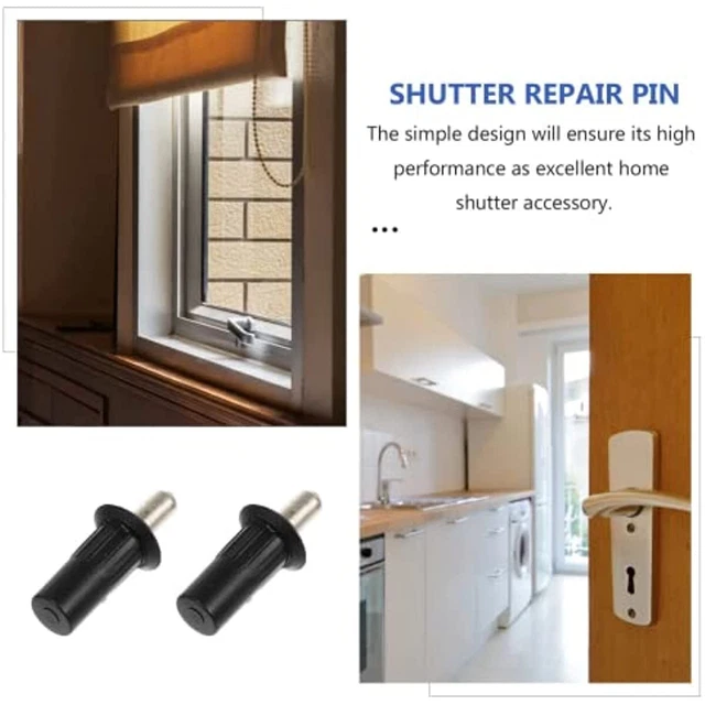 40PCS Plantation Shutter Repair Pin,Tilt Rod Louvers Staples Replacement Window