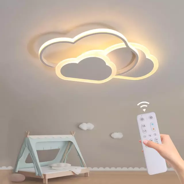 Plafoniera Cameretta Bambini Lampadario Nuvola Cameretta Plafoniera Led Soffitto