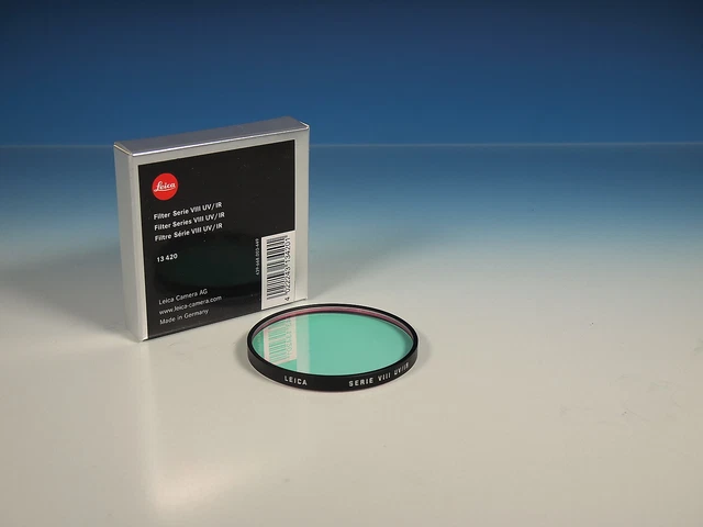Filtro UV 39mm In Vetro Ottico – Forte Protezione – 81C – Per Obiettivi Leica – Nuovo