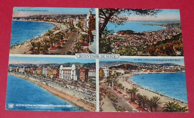 Cpa Carte Postale France Alpes Maritimes 06 Nice Souvenir