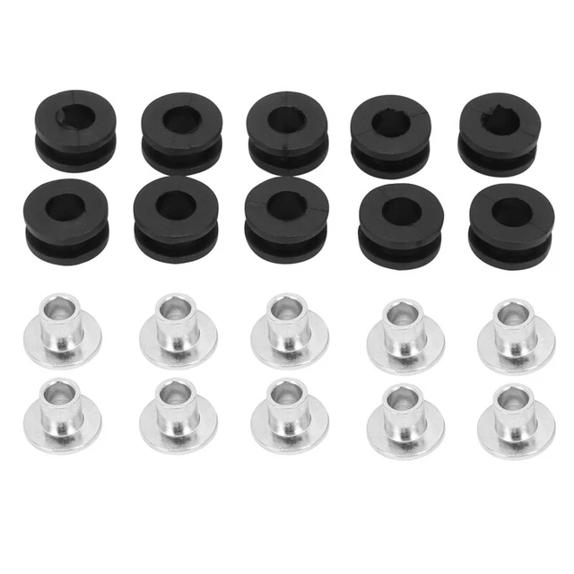 10 pezzi tappi moto in gomma per rivestimenti O7U4
