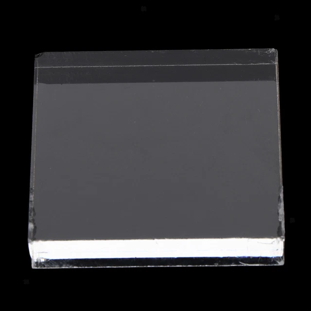 Quadratisch Klar Acryl Block Stempelblöcke Stanzwerkzeug zum Selbermachen Handwerk 5x5cm 7