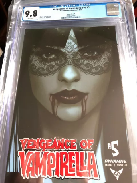 Vengeance Of Vampirella V2 #5 Ben Oliver Variant CGC 9.8